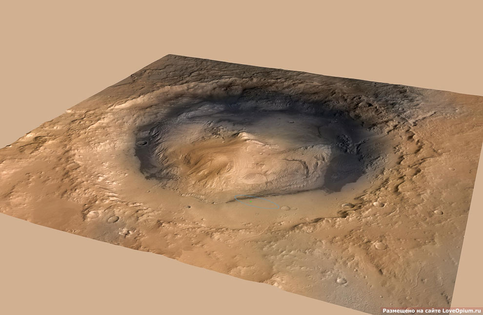 Марсоход Curiosity: первые дни на Марсе (17 фото)