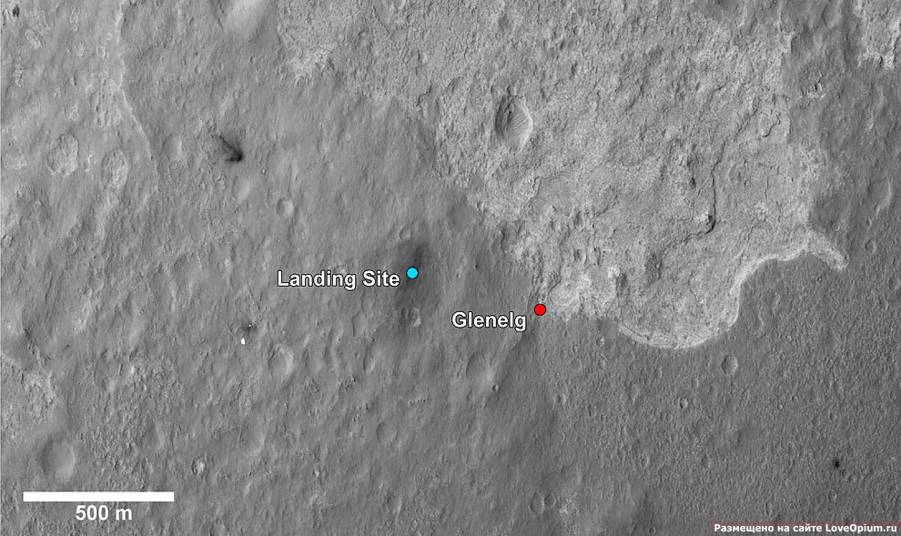 Марсоход Curiosity: первые дни на Марсе (17 фото)