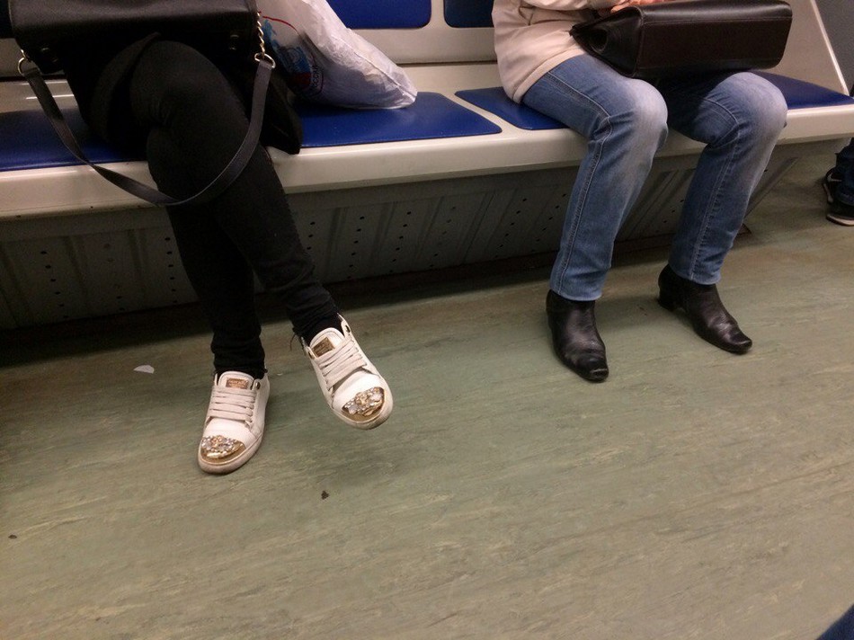 Модники из российского метрополитена