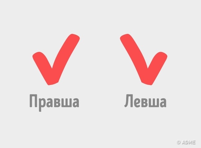 12 доказательств, что этот мир создан для правшей