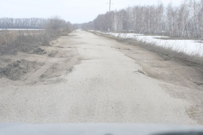 Работы фотоконкурса «Убитые дороги»