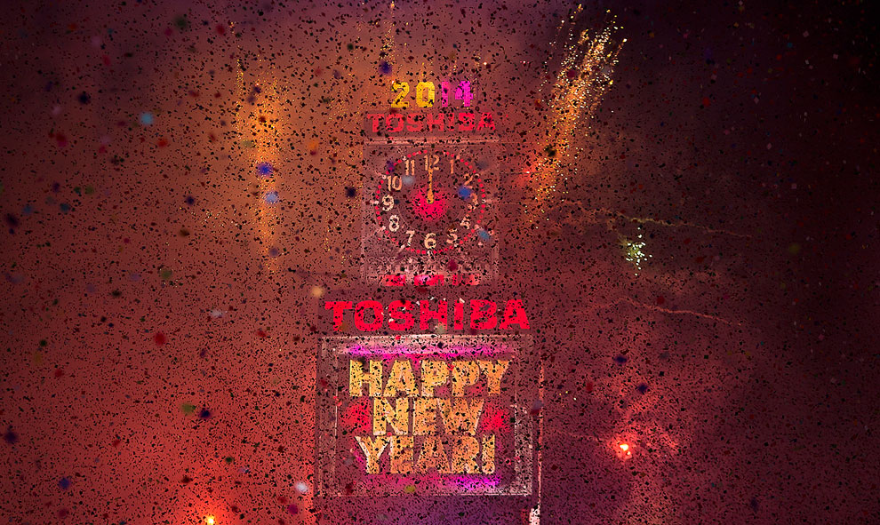 Встреча Нового года 2014 по всему миру
