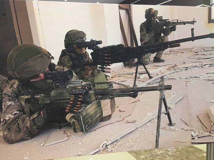 Бойцы Сил специальных операций в Сирии