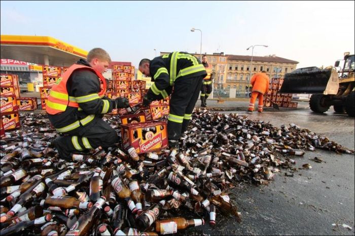 Не довёз. На радость мужикам... (12 фото)