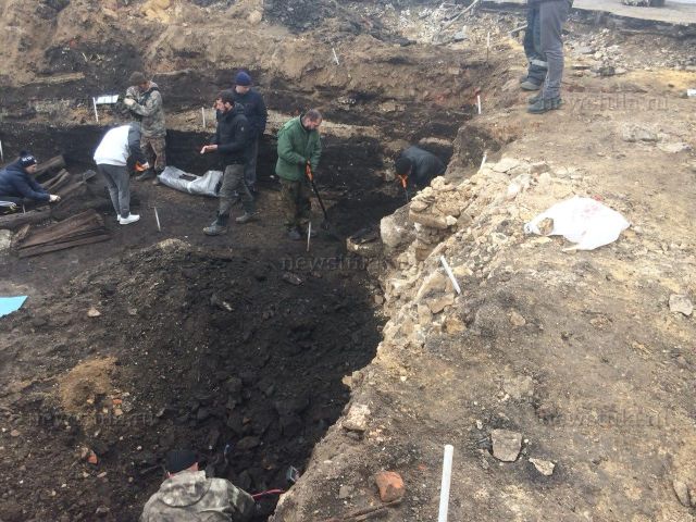 В Туле обнаружили 30 гробов с останками XVIII века