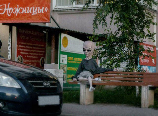 Странные и забавные фото из России