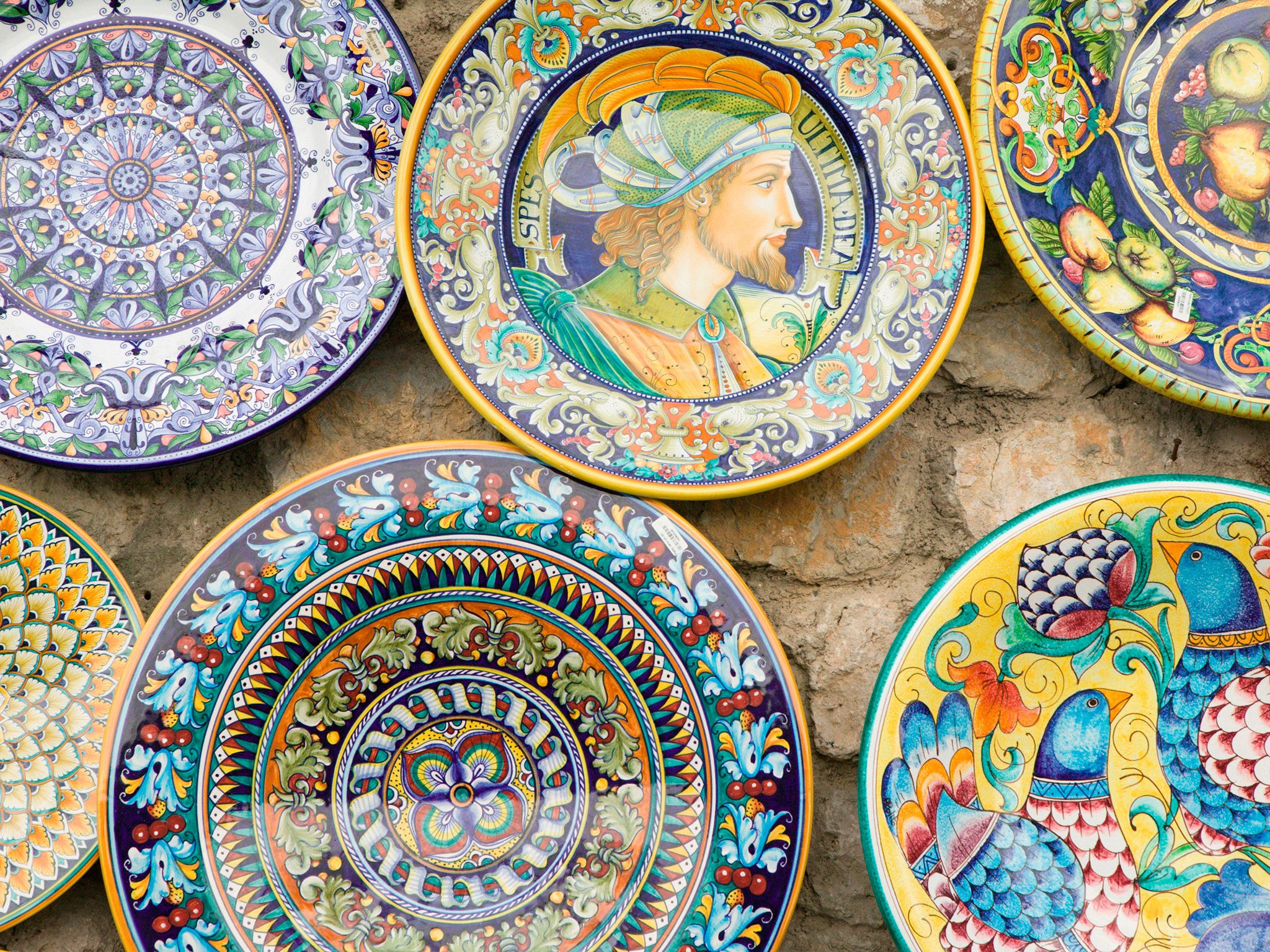 Красочное Амальфитанское побережье Красочное Амальфитанское побережье