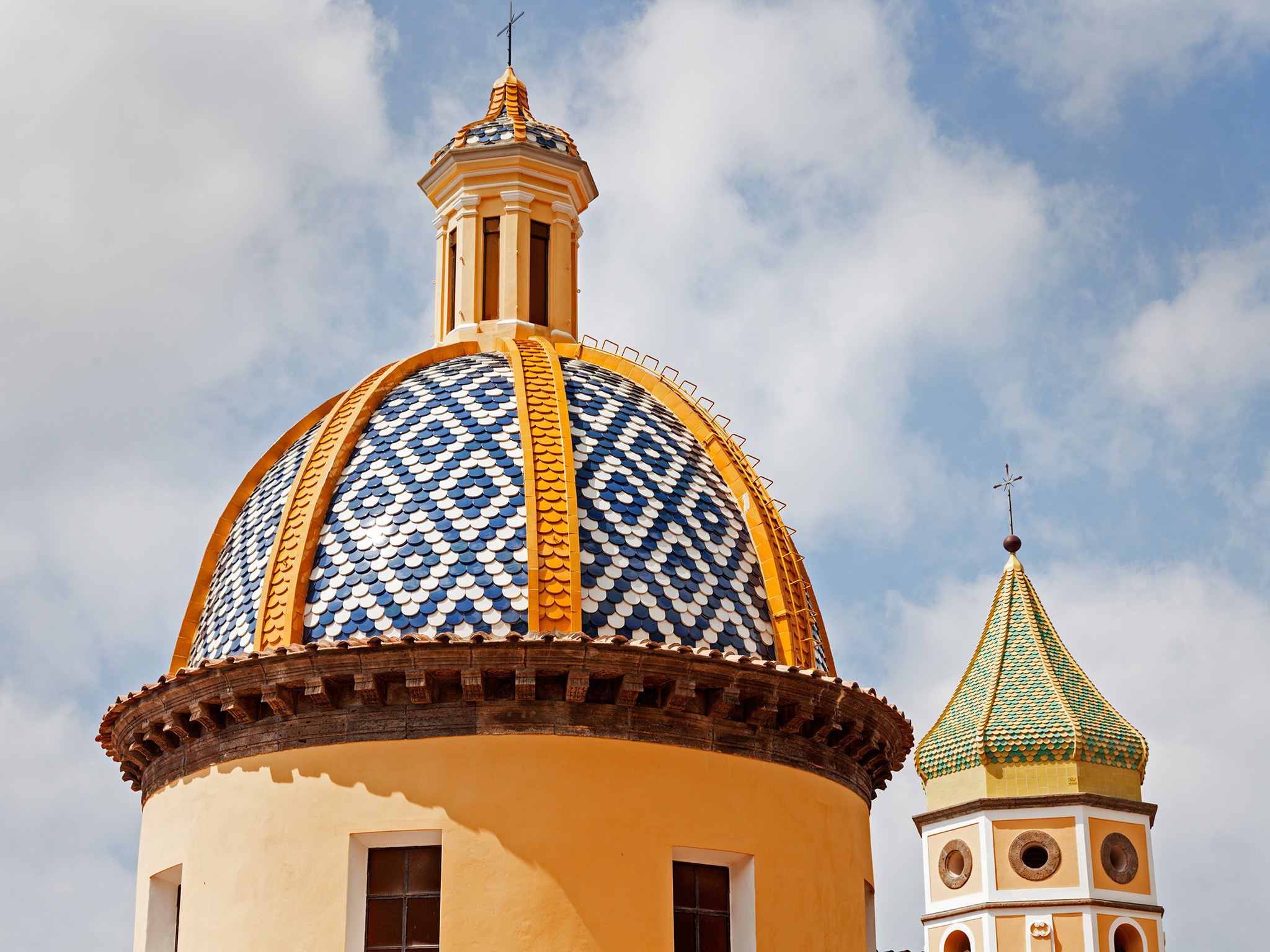 Красочное Амальфитанское побережье Красочное Амальфитанское побережье