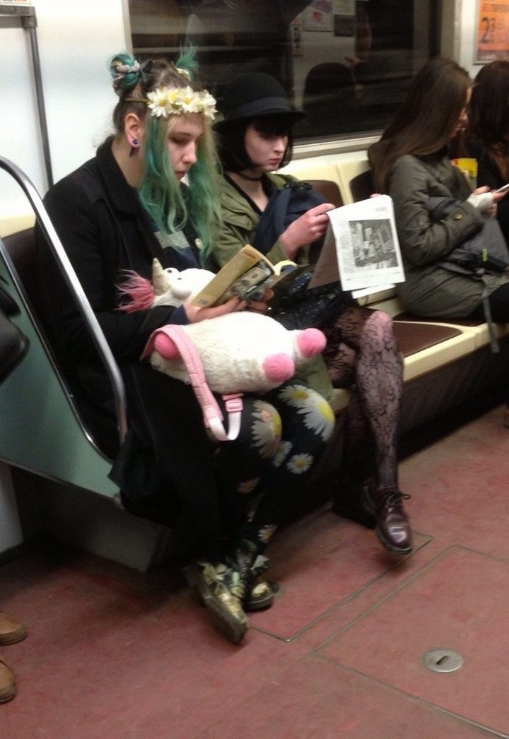 Модники из метрополитена