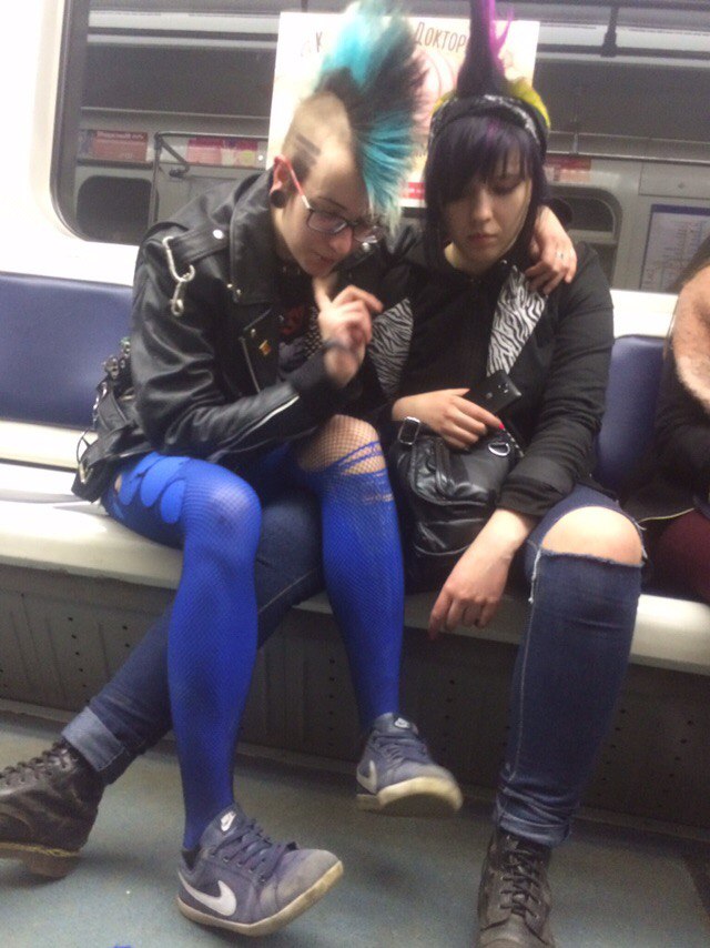 Модники из метрополитена