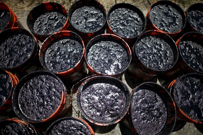 Последствия разлива нефти в Калифорнии