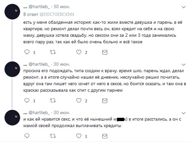 Мужские истории о девушках-попрошайках