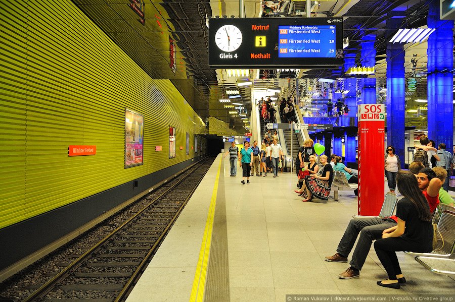 Метро Мюнхена (33 фото)