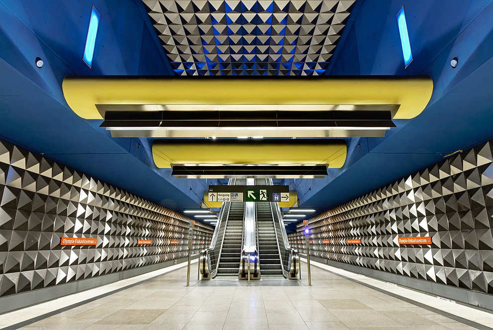 Метро Мюнхена (33 фото)
