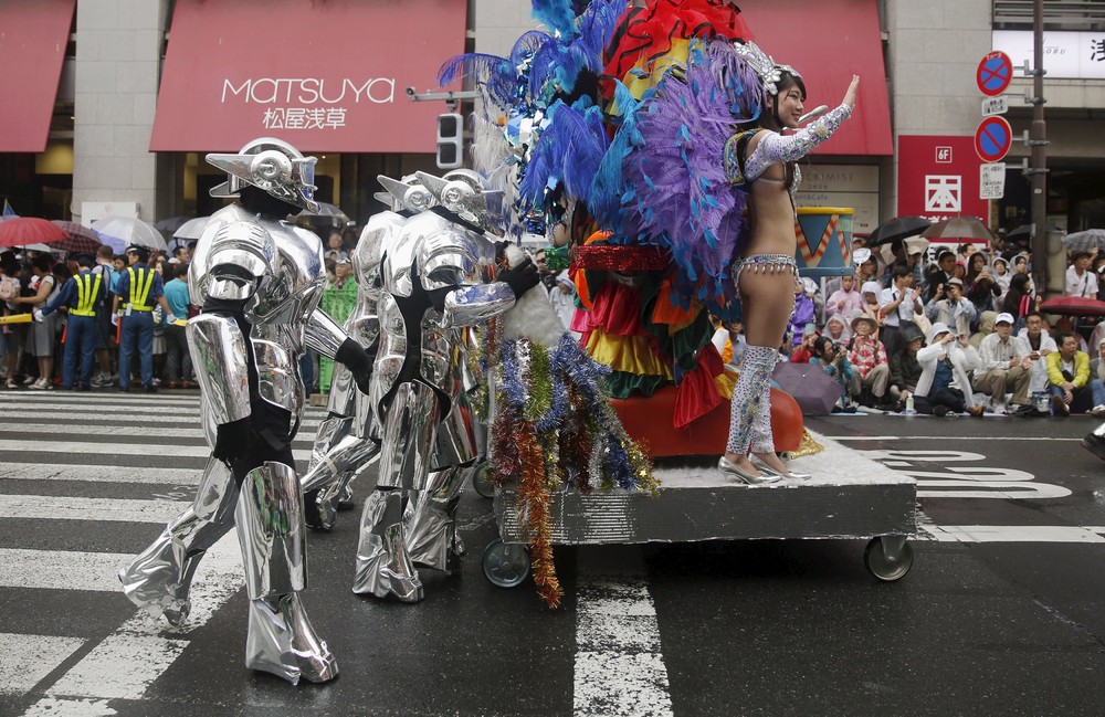 34-й Asakusa Samba Carnival в Японии