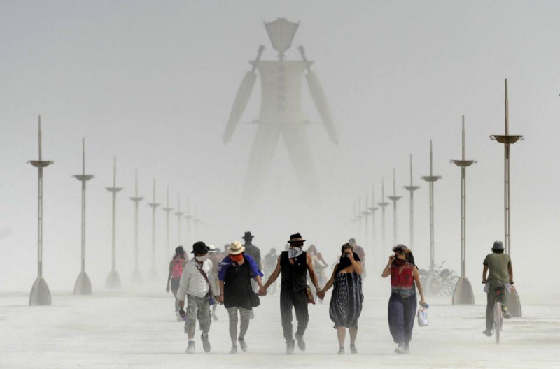 Фестиваль «Burning Man» 2016