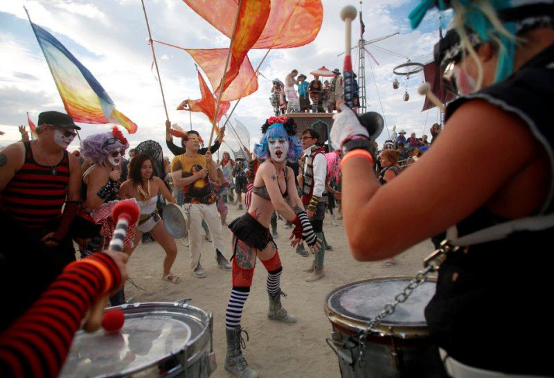 Фестиваль «Burning Man» 2016