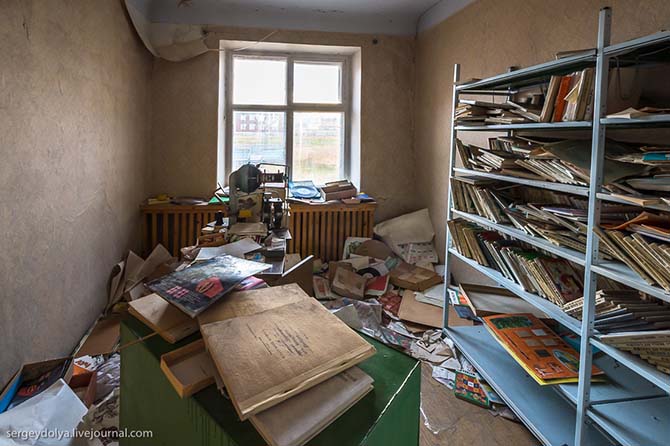 Заброшенный город на Шпицбергене