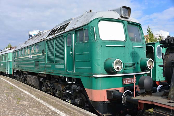 Экскурсия в железнодорожный музей Варшавы