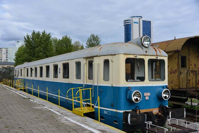 Экскурсия в железнодорожный музей Варшавы