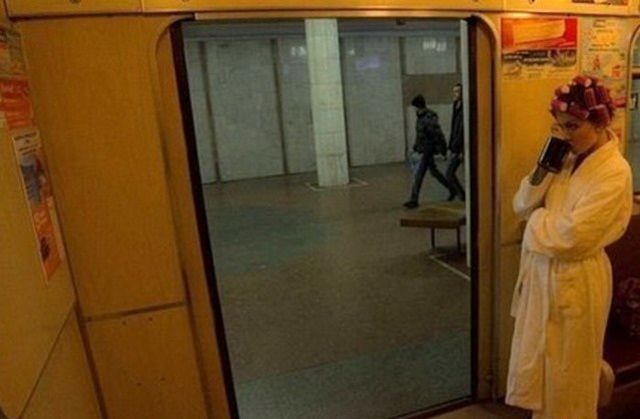 Необычные пассажиры российского метро