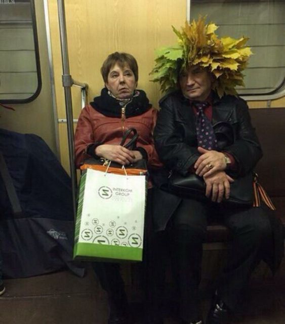 Необычные пассажиры российского метро