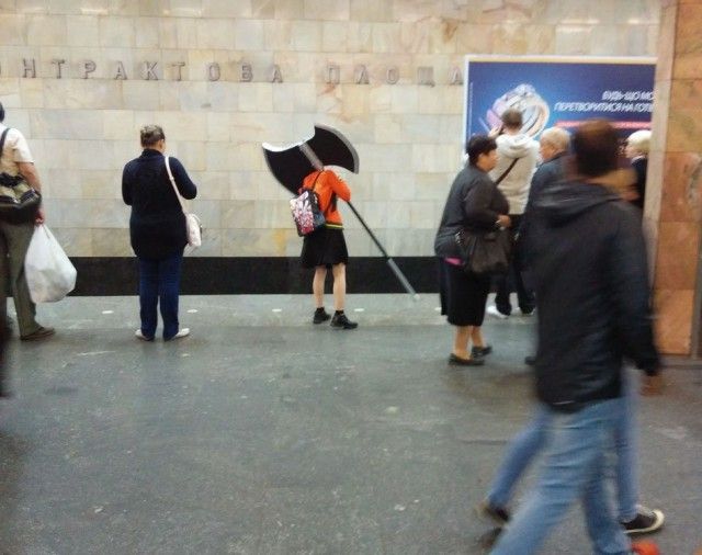 Необычные пассажиры российского метро