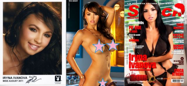 Российские и украинские девушки на обложках журнала Playboy