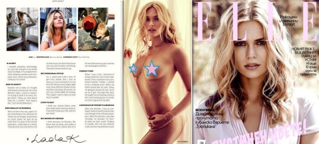 Российские и украинские девушки на обложках журнала Playboy