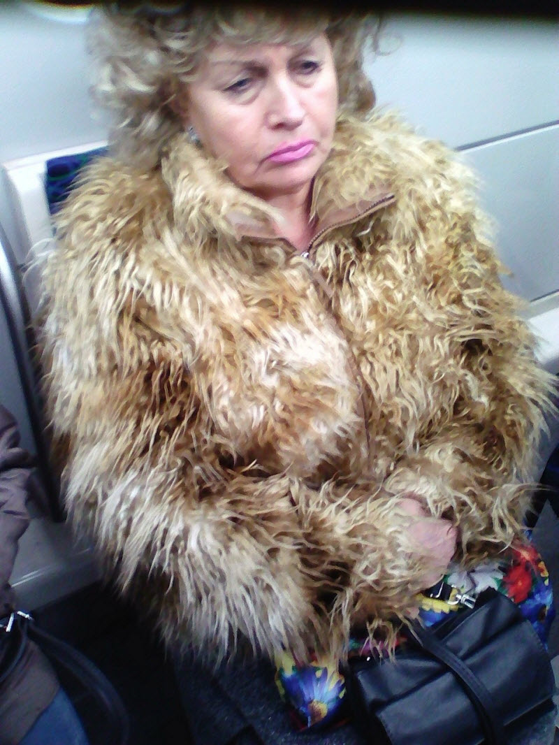 Модники из российского метрополитена