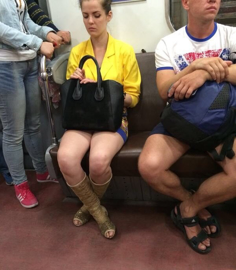 Модники из российского метрополитена
