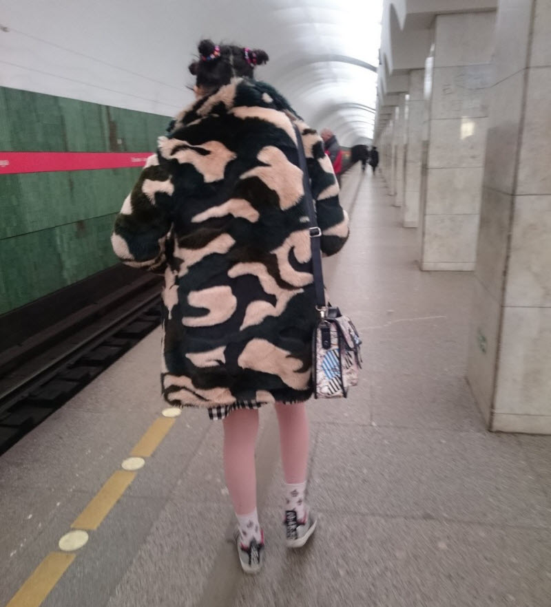 Модники из российского метрополитена