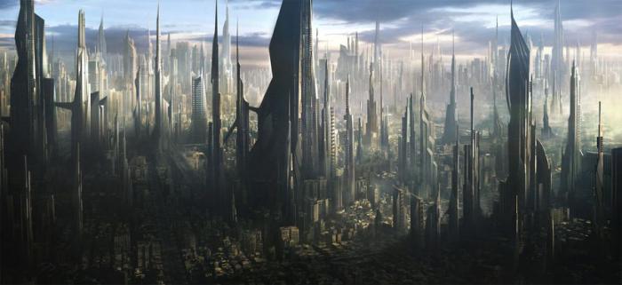 Фантастические города - Художник Jonas De Ro