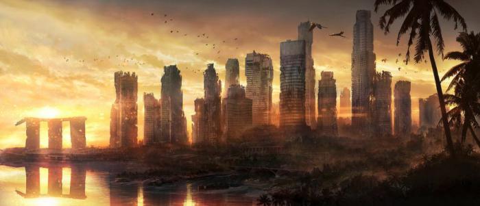 Фантастические города - Художник Jonas De Ro