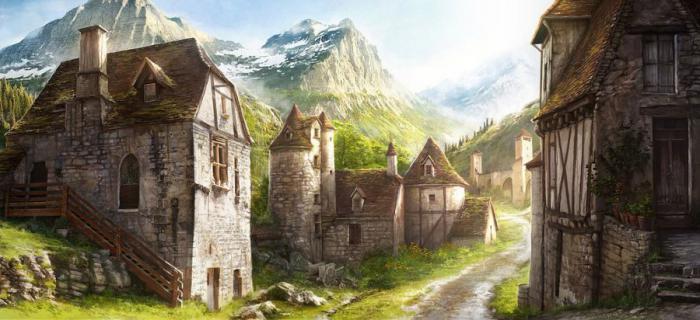 Фантастические города - Художник Jonas De Ro