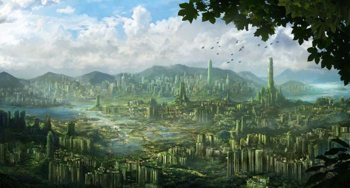 Фантастические города - Художник Jonas De Ro