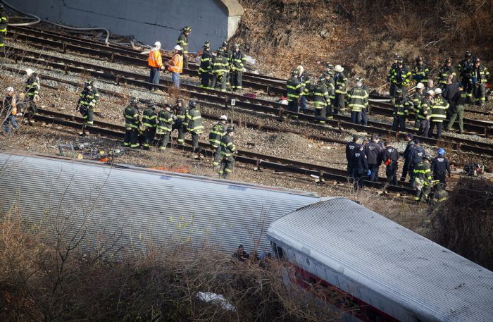 Железнодорожная катастрофа в Нью-Йорке