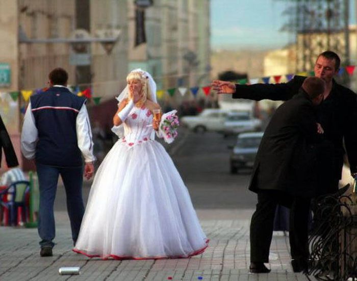 Забавные фото со свадеб