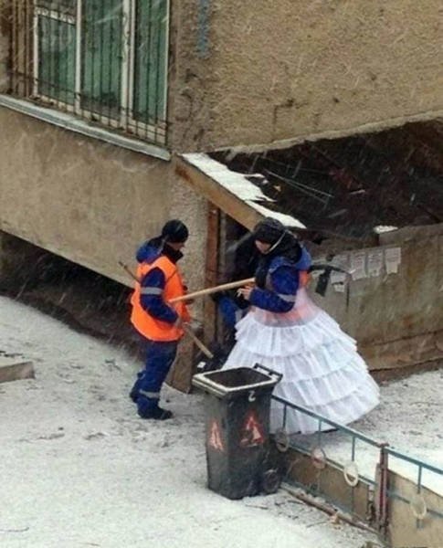 Забавные фото со свадеб