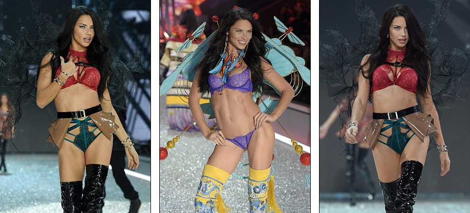Яркие образы с показа нижнего белья Victoria’s Secret 2016 в Париже