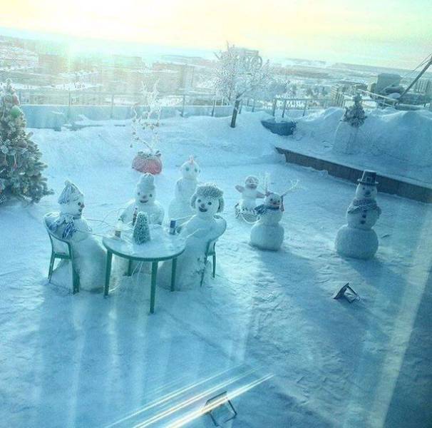 Фото, которые возможно было сделать только в России