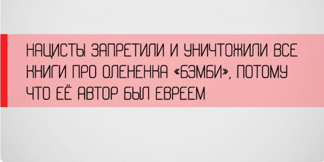 Неожиданные факты о разных аспектах жизни