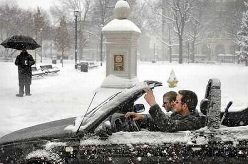 Холодно, зато красиво!