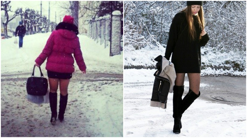 Холодно, зато красиво!