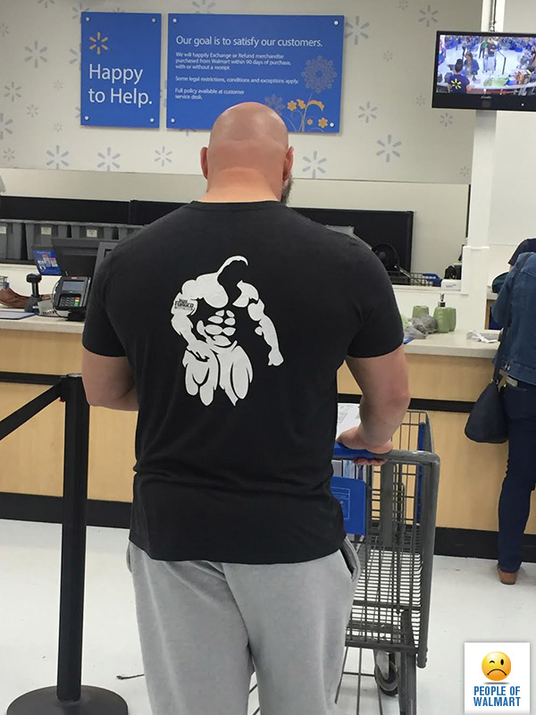 Экстравагантные покупатели Walmart