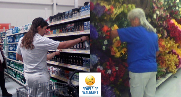 Экстравагантные покупатели Walmart
