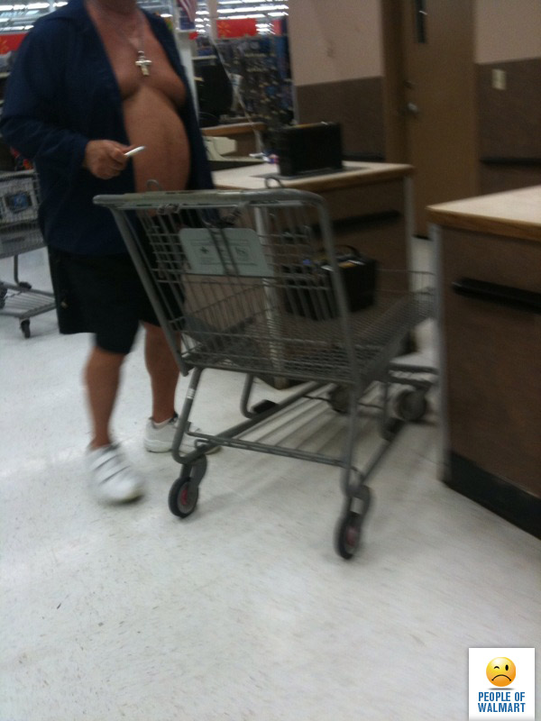 Экстравагантные покупатели Walmart