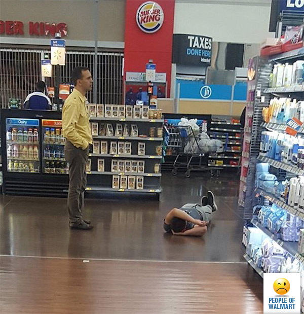 Экстравагантные покупатели Walmart