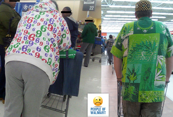 Экстравагантные покупатели Walmart