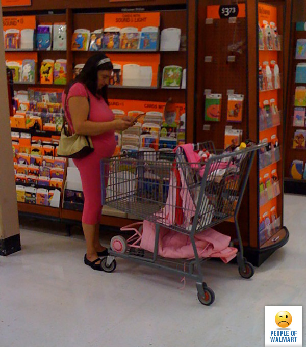 Экстравагантные покупатели Walmart